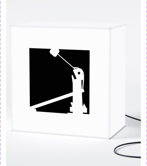 Lightbox showing the Benjamin Mathew drummer mark